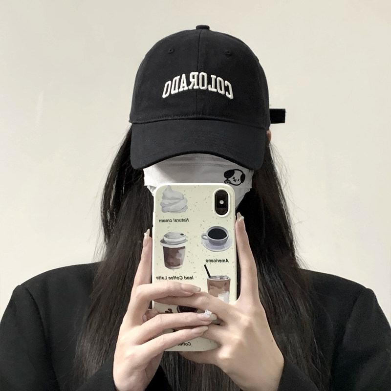 黑色棒球帽女2026新款宽帽檐鸭大脸显脸小舌帽大头围帽子夏季防晒