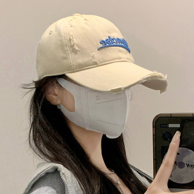 鸭舌帽女帽子女款2026新款春夏显脸小大头围棒球帽宽帽檐大脸防晒