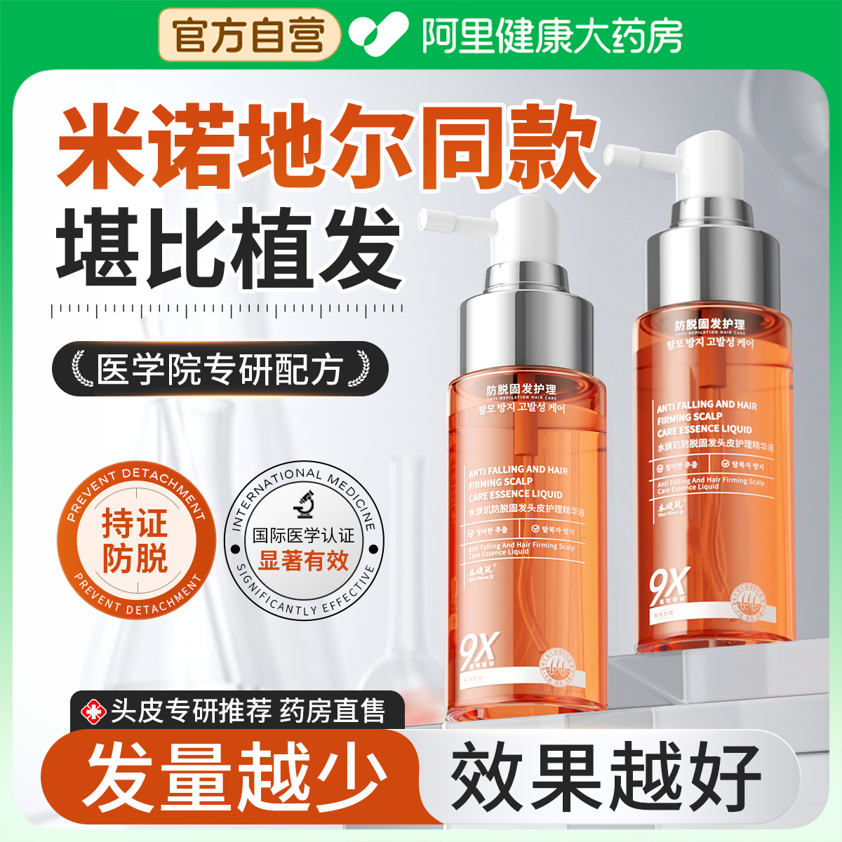 【药监认证】生发育发丨百万案例