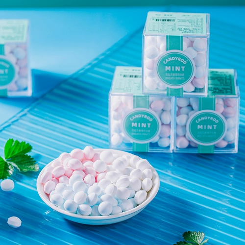 Мятная смешанная фруктовая прохладная свежая переносная морская соль, долговременный эффект, фруктовый вкус