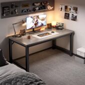 电脑桌台式 简易卧室书桌学生家用学习桌子成人办公桌长方形工作台