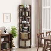 花架子客厅落地式 转角架花盆置物架植物架摆放架展示架家用角柜