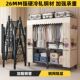 折叠展开即用全钢架简易两分钟速装 免安装 衣柜家用 网格升级