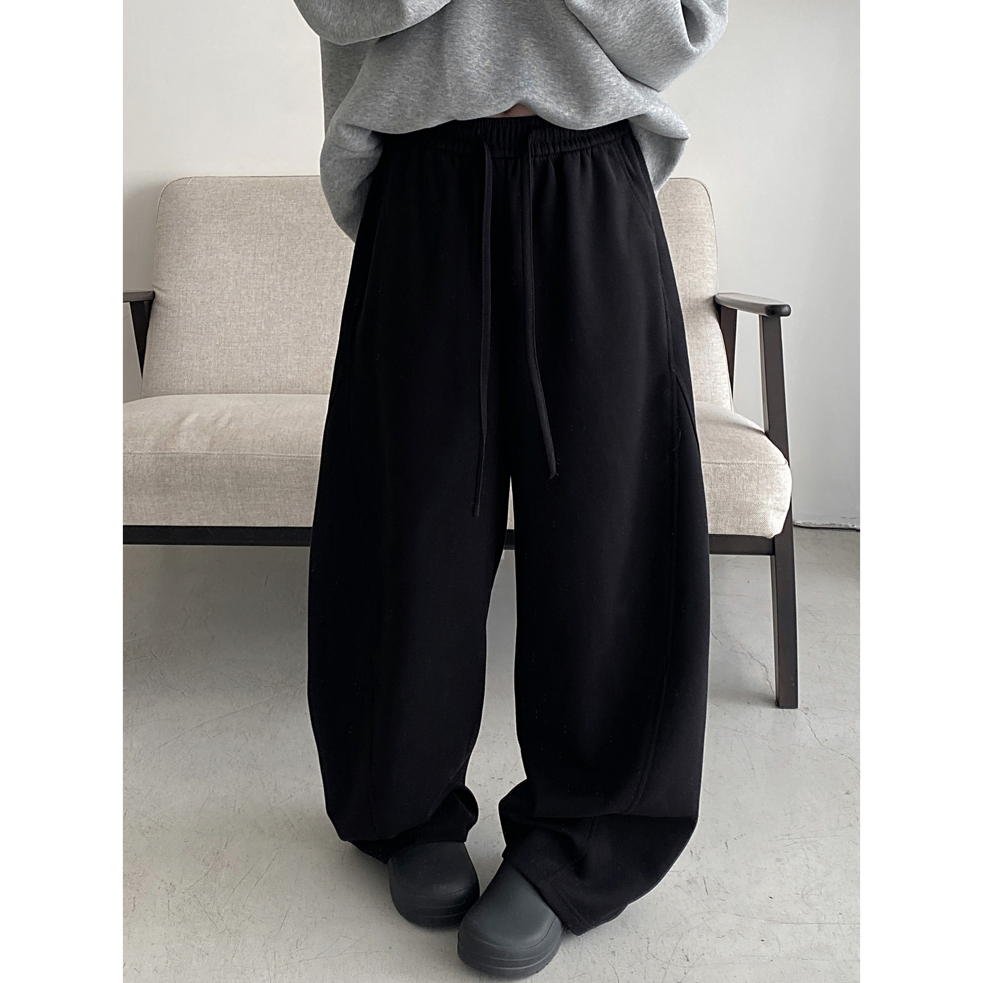 卫裤运动裤女春秋季宽松休闲裤