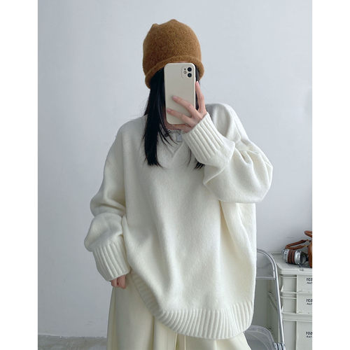 毛衣女冬季针织衫长袖上衣打底衫