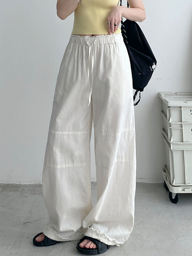 夏季新款休闲裤显高显瘦裤子女