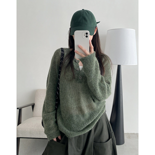 新款 长袖 针织衫 鸢铭礼赞 女 套头空调衫 夏季 微透罩衫 sun柚 薄款