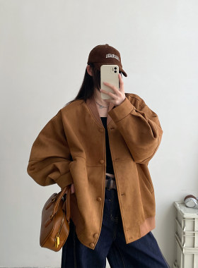 棒球服外套女秋季新款夹克上衣