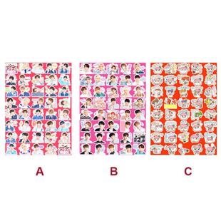 SVT 十七 q版 可爱表情 周边手机笔记本防水贴纸