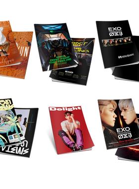 exo 吴世勋 朴灿烈 边伯贤 都暻秀 金珉锡 金俊勉周边迷你写真