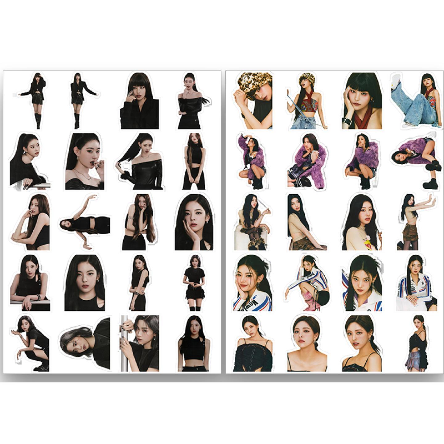 ITZY.MIDZY  迷你专回归 CHESHIRE周边笔记本手机贴纸