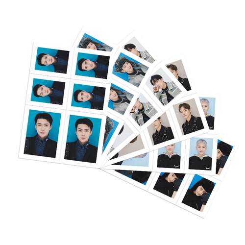 SMCU PALACE 吴世勋朴灿烈金珉锡周边1-2寸ID证件照