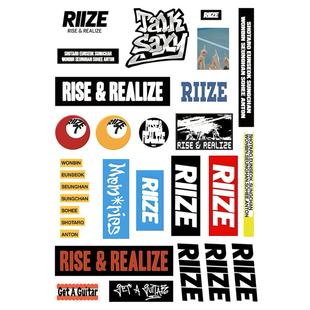 RIIZE SHOTARO EUNSEOK WONBIN SOHEE防水手机笔记本贴纸