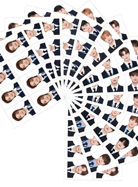 svt 十七金珉奎李灿 DK徐明浩 CARAT MOBILE  周边一寸证件照