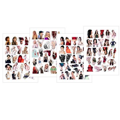 粉墨金DEADLINE周边防水贴纸