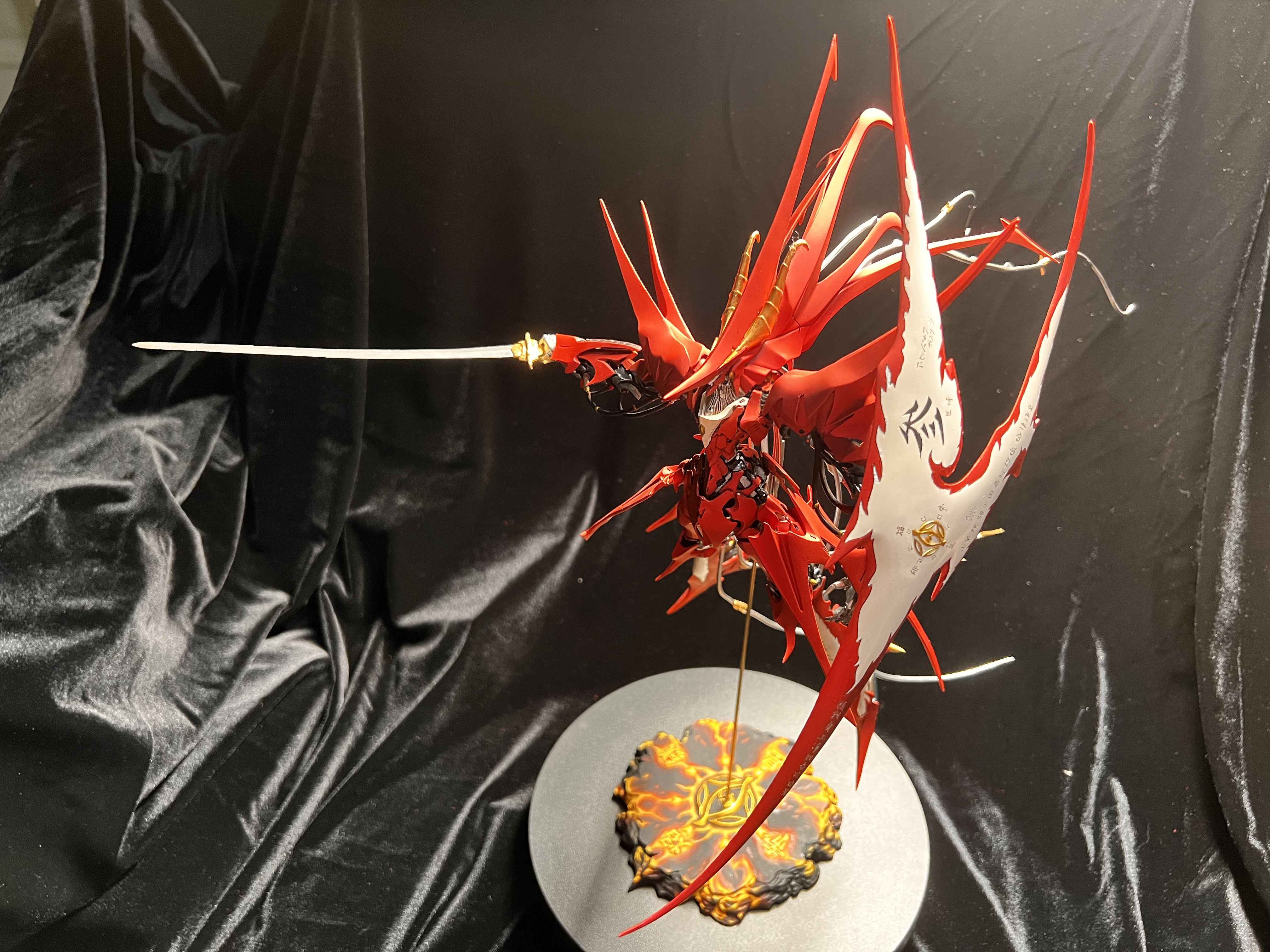 五星物语fss，GK绯帝焰星涂机器人/机甲成品/变