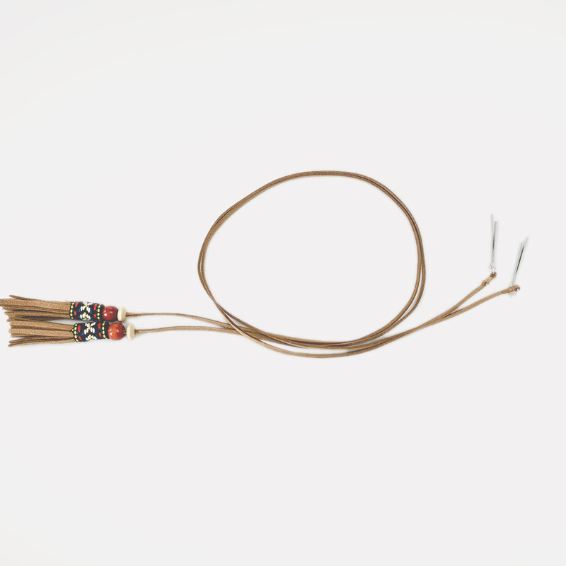 2条一对 超纤细皮条美国西部牛仔帽带帽绳帽子配件防风绳固定配饰,居家布艺,绳子,淘宝优惠券,粉丝福利购,淘宝优惠卷