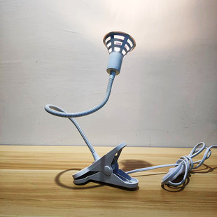 MR16GU5.3 220V35W50W卤素发热射灯软管夹子灯工作灯护眼黄光灯具