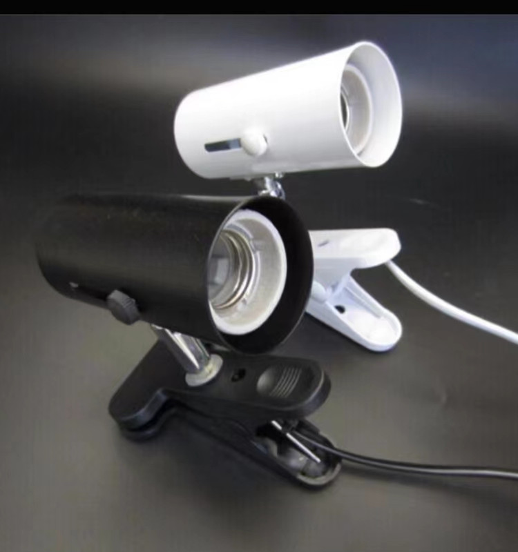 夹子移动螺口带插头书桌led射灯