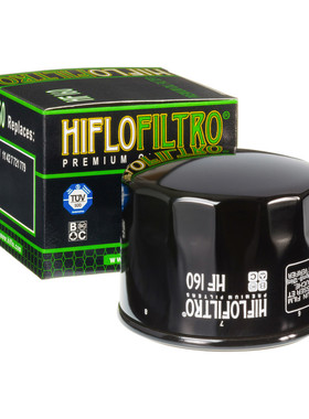 HF160机滤适用宝马水冷车型F650GS/700/800/850/S1000XR 1200水鸟