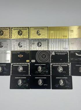 Customized American Express Centurion Black Card, Collector'