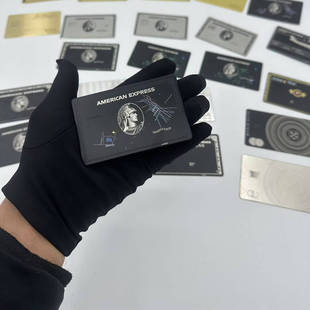 个性美国运通黑卡信用卡金属卡美国运通百夫长黑卡不锈钢卡香港