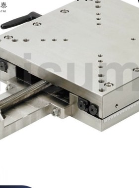 不锈钢进给丝杠型滑台XTOUGH80 100 120 150 200钢制镀镍位移台