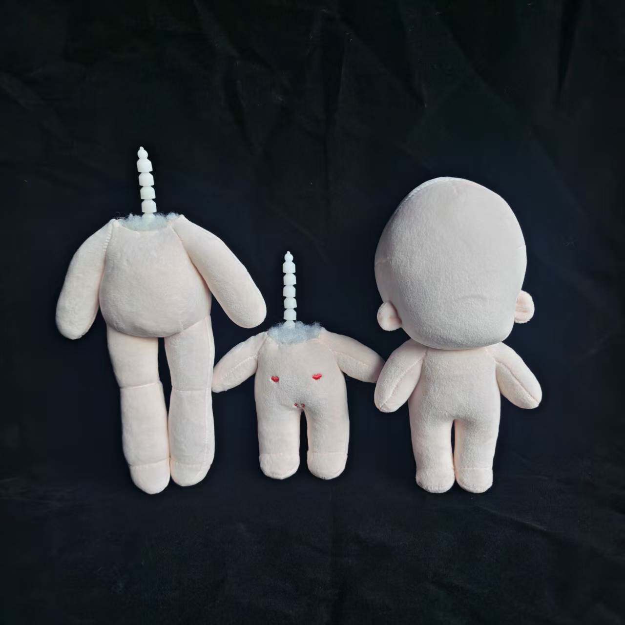 现货棉花娃娃素体20厘米30厘米无头娃练手装骨换头模特手作无脸娃,模玩/动漫/周边/娃圈三坑/桌游,棉花娃娃,淘宝优惠券,粉丝福利购,淘宝优惠卷
