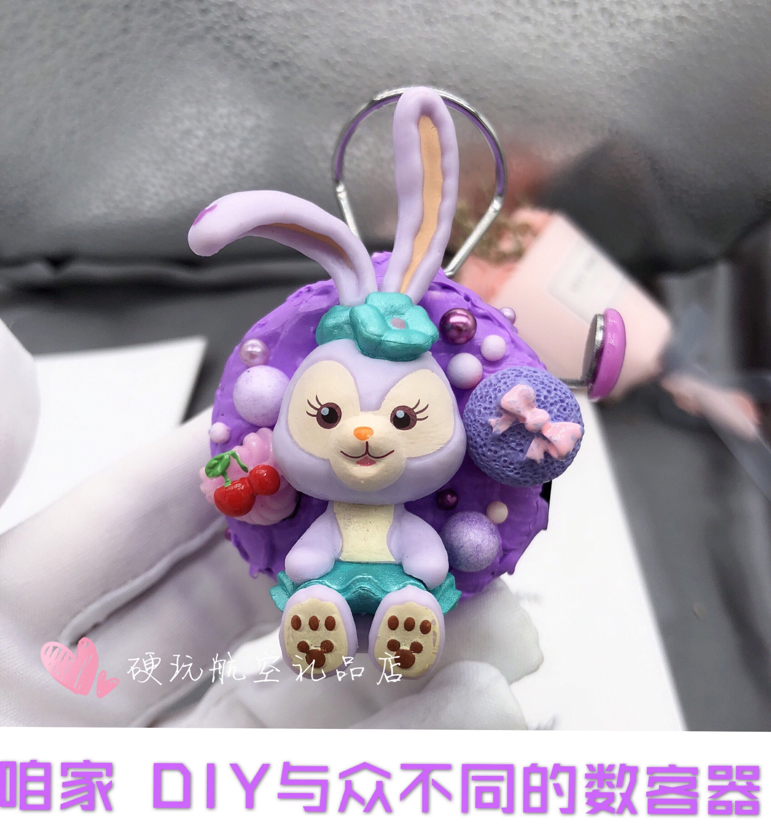 手工DIY人流量计数器机械手动点数器空姐数客器卡通计数器