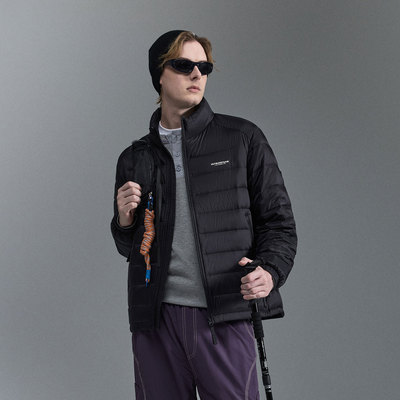 IRA冬季新款运动休闲立领羽绒服