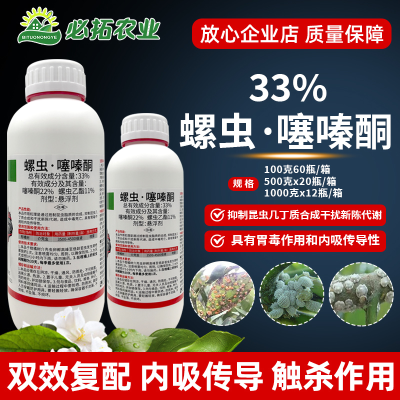 螺虫噻嗪酮介壳虫杀虫剂农药大全