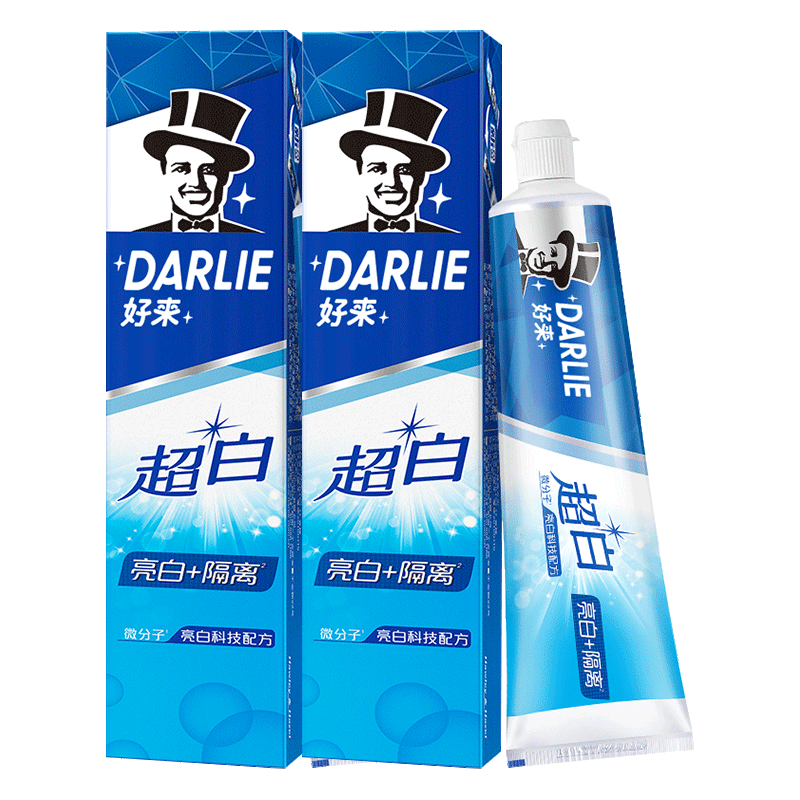 好来清新口气薄荷香型含氟牙膏