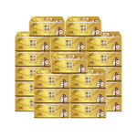 清风抽纸原木纯品3层金装120抽24包面巾纸餐巾纸母婴可用纸巾整箱