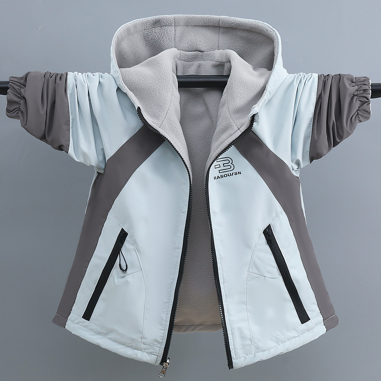 双面穿童装男童加绒外套2026新款儿童冲锋衣春秋撞色两面穿防水,童装/婴儿装/亲子装,普通外套,淘宝优惠券,粉丝福利购,淘宝优惠卷