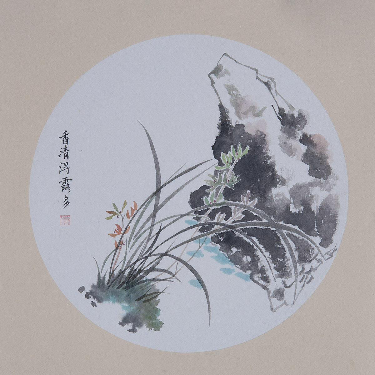 花鸟宣纸纯手绘中式装饰画水墨画
