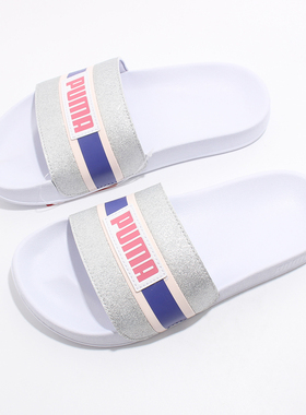 35.5码断码清仓Puma彪马女鞋拖鞋LEADCAT沙滩鞋 LOGO拖鞋 372624