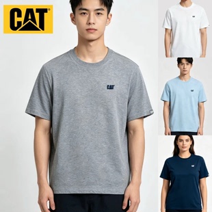 CAT卡特潮流男装经典凉感抗菌圆领运动休闲短袖T恤CP1TSX55451