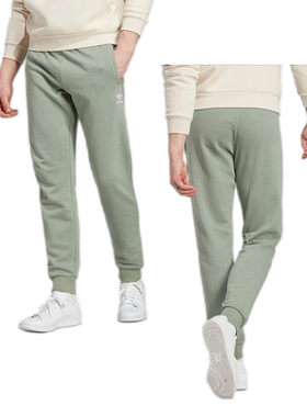 ADIDAS三叶草男裤收口春秋线圈针织运动长裤 HR2968