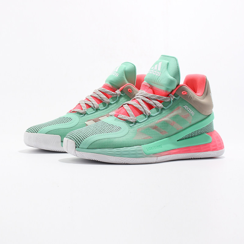 44.5码ADIDAS男鞋D ROSE 11罗斯11高帮实战耐磨减震篮球鞋FZ1274