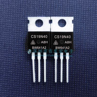 CS19N40 CS19N40A8H 库存现货 TO-220 19A 400V 可直拍