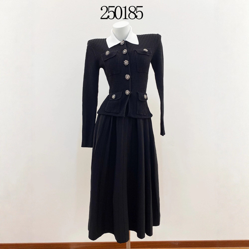 明星同款中长裙2025秋冬新款法式小香风翻领针织百褶连衣裙女长款,模玩/动漫/周边/娃圈三坑/桌游,lolita洛丽塔连衣裙,淘宝优惠券,粉丝福利购,淘宝优惠卷