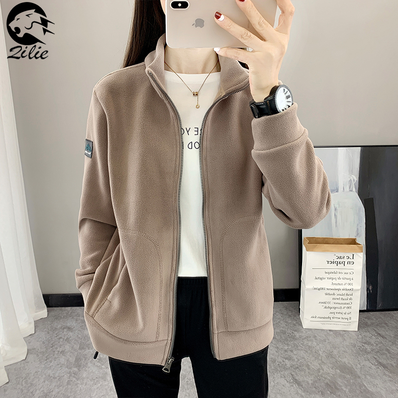 软糯糯奥利绒外套女秋冬季加绒