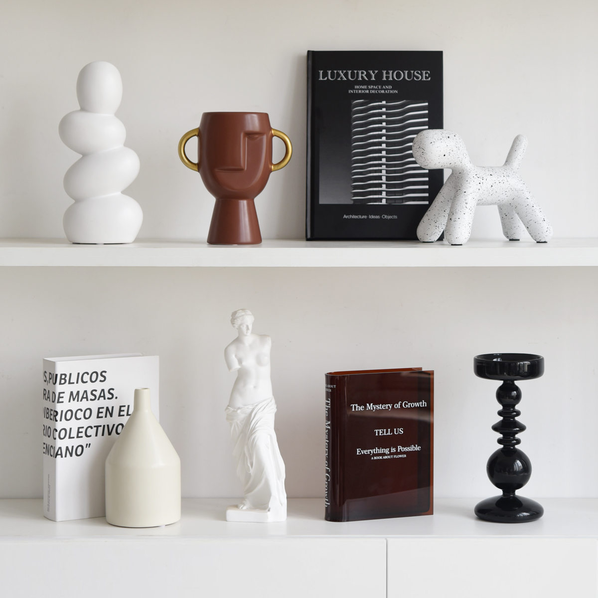 高级感莫兰迪简约艺术家居饰品