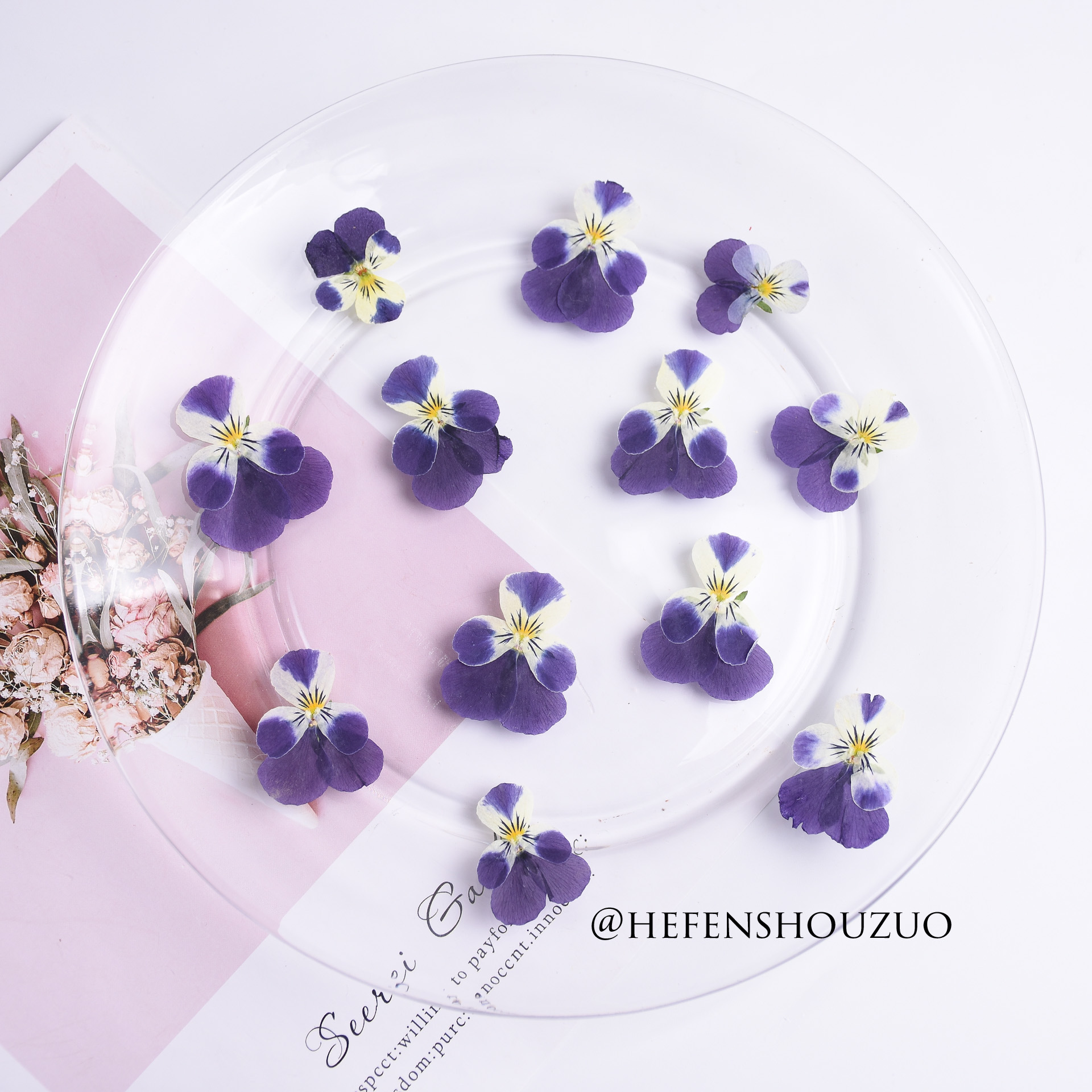 河粉手作天然原色角堇干花押花香薰蜡烛diy儿童手工材料真花杯垫,家居饰品,干花/花瓣/干花包/干树枝,淘宝优惠券,粉丝福利购,淘宝优惠卷