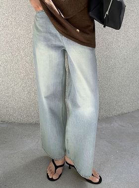 六0923韩国正品45th-10595470 牛仔裤区正品炸街夏款瑞丽新款风格