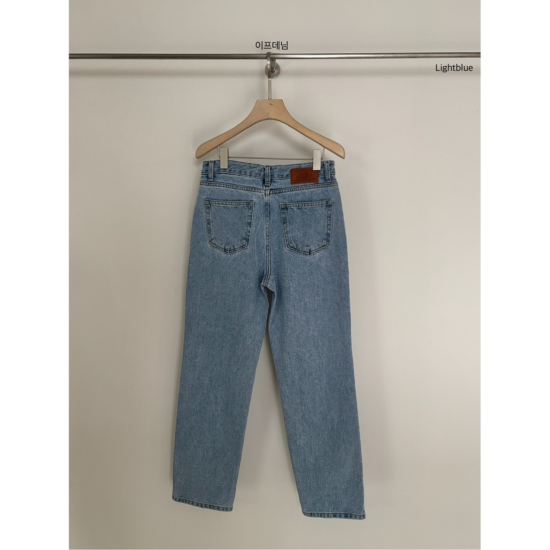 八1101韩国东大门运动牛仔裤区4469012直邮学院人气独特秋季街头