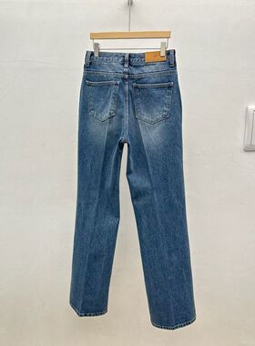 九0322韩国东大门运动牛仔裤区moi-8754018冬款别致新款个性直邮