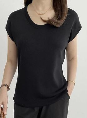 六0719韩国正品run-o-16499 针织衫区人气浪漫秋季简约通勤百搭