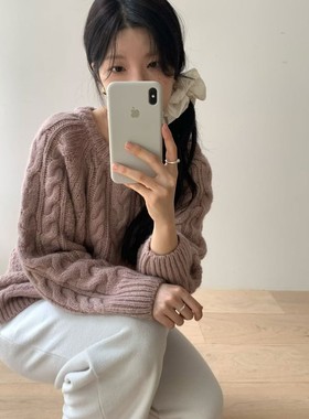 九1027韩国东大门毛衣区Restock-8681116休闲炸街直邮洋气人气