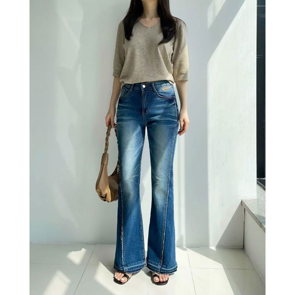 九1006韩国东大门运动牛仔裤区HowLuk-8663864档口正品经典冬款